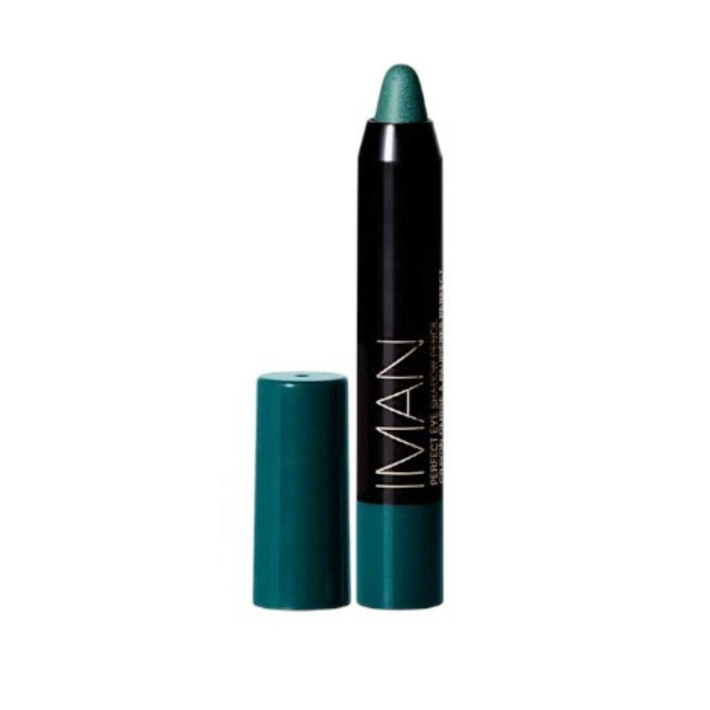 NEW IMAN Emerald Green Deception Luxury Frost Illuminating Eyeshadow Pencil